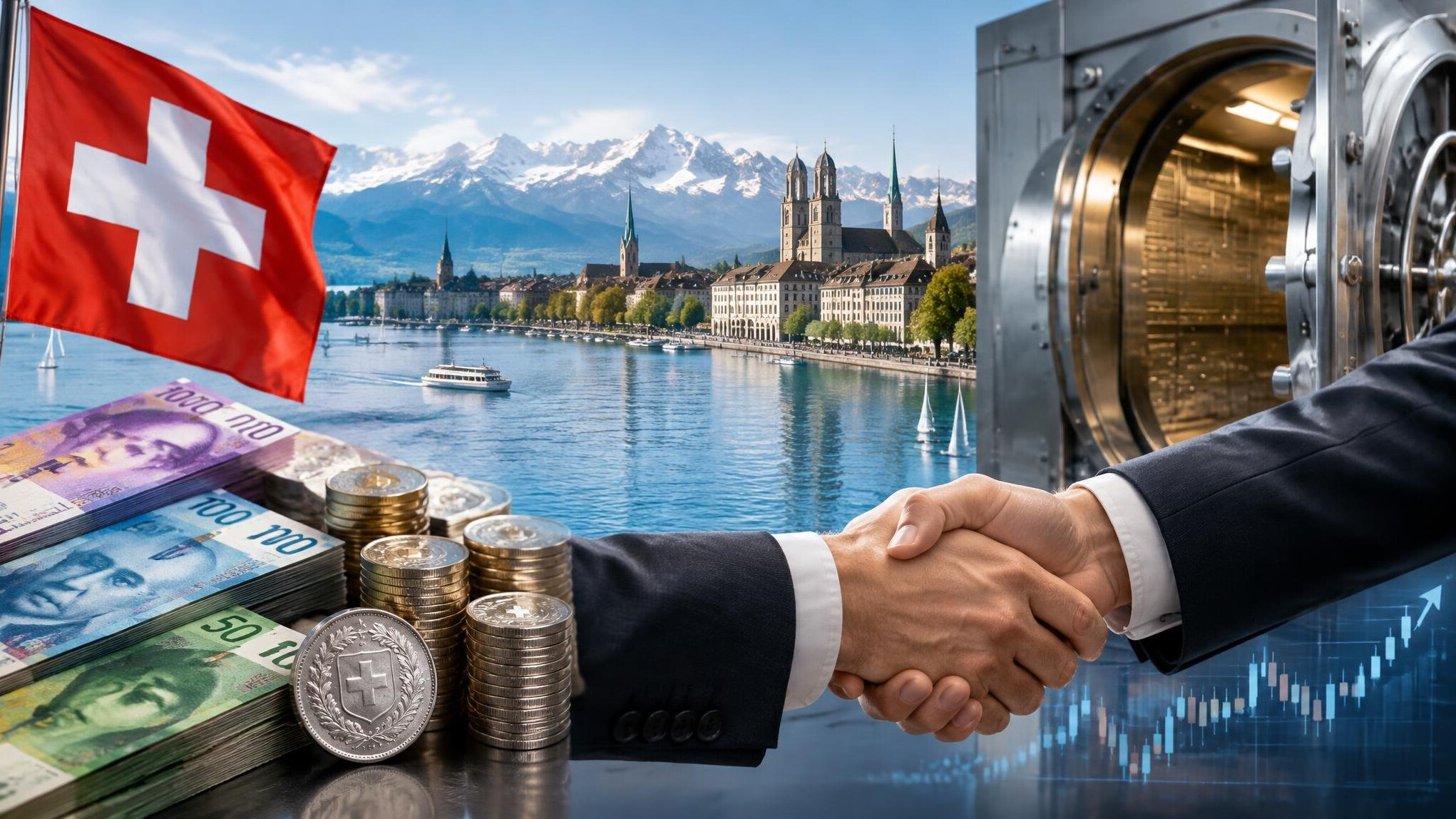 zurich lake financial view