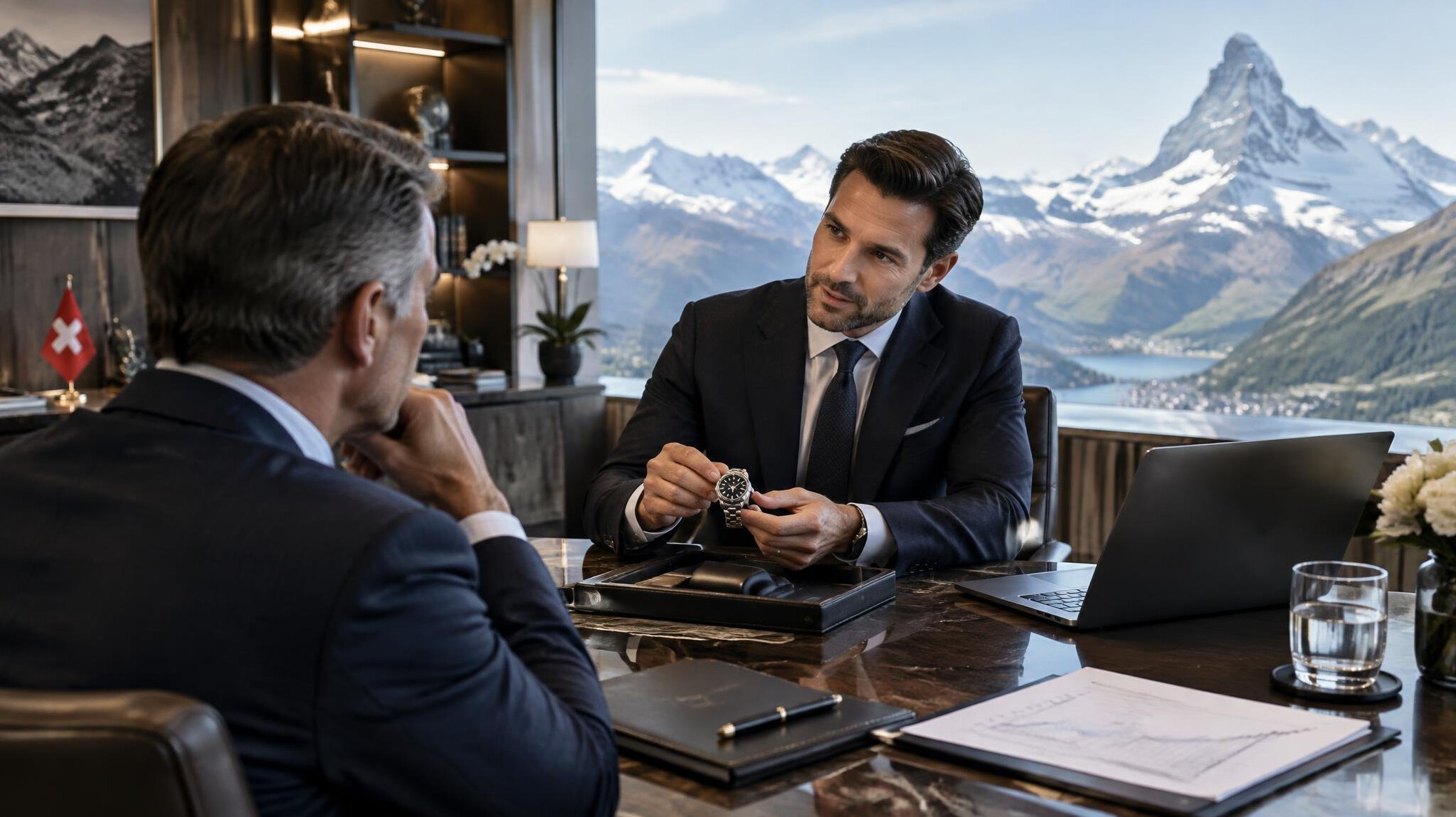 swiss private banking office