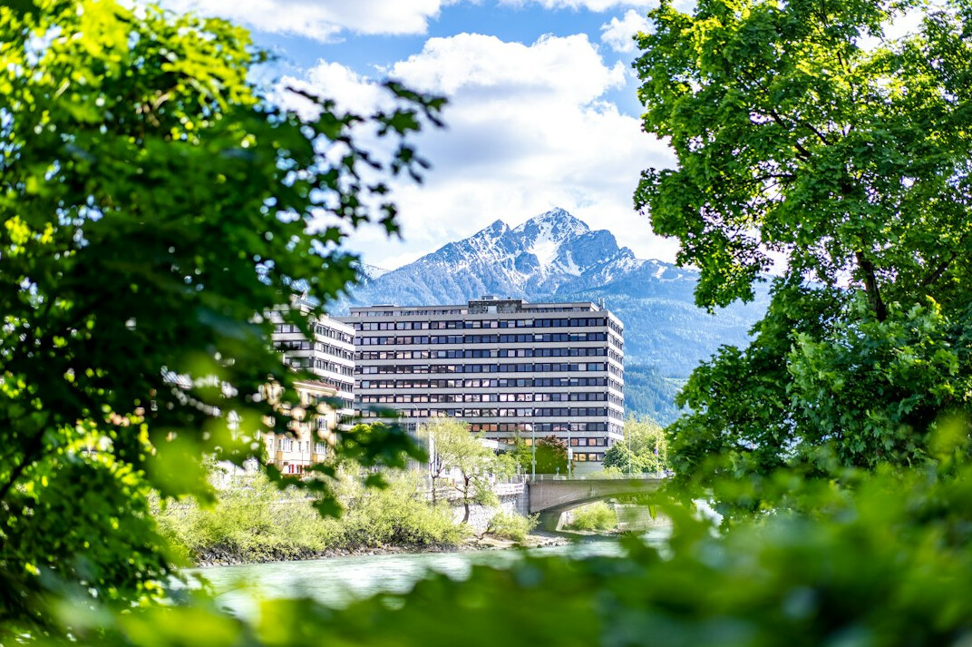 swiss corporate building landscape