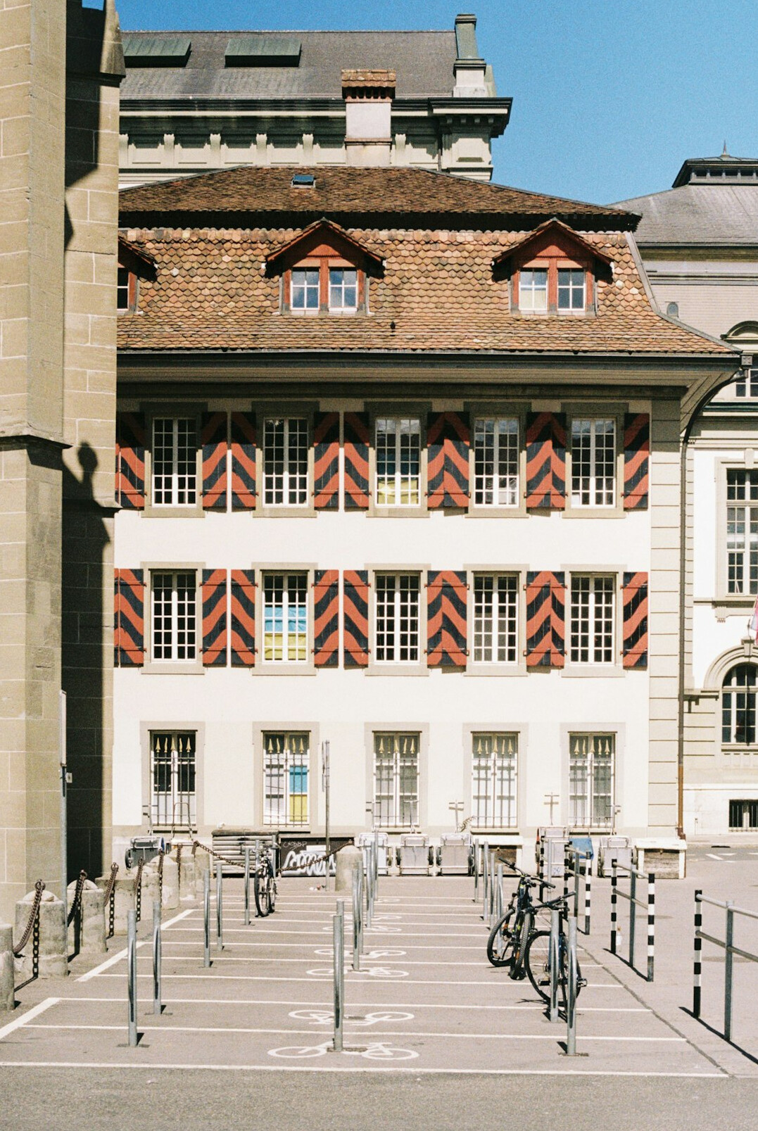 swiss corporate building exterior